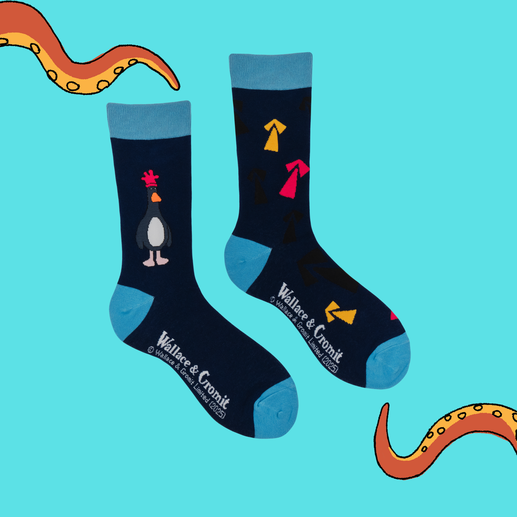 Break Out Feathers Socks Socktopus X Wallace And Gromit break-out-feathers-socks-socktopus-x-wallace-and-gromit