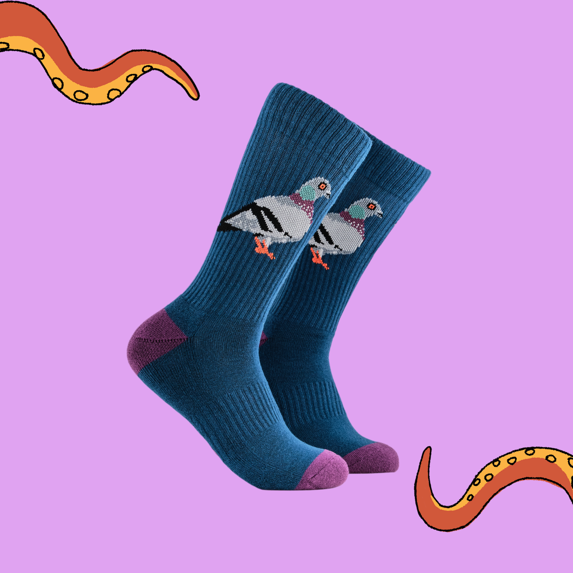 Pigeon Athletic Socks - Socktopus Pigeon Athletic Socks - Socktopus
