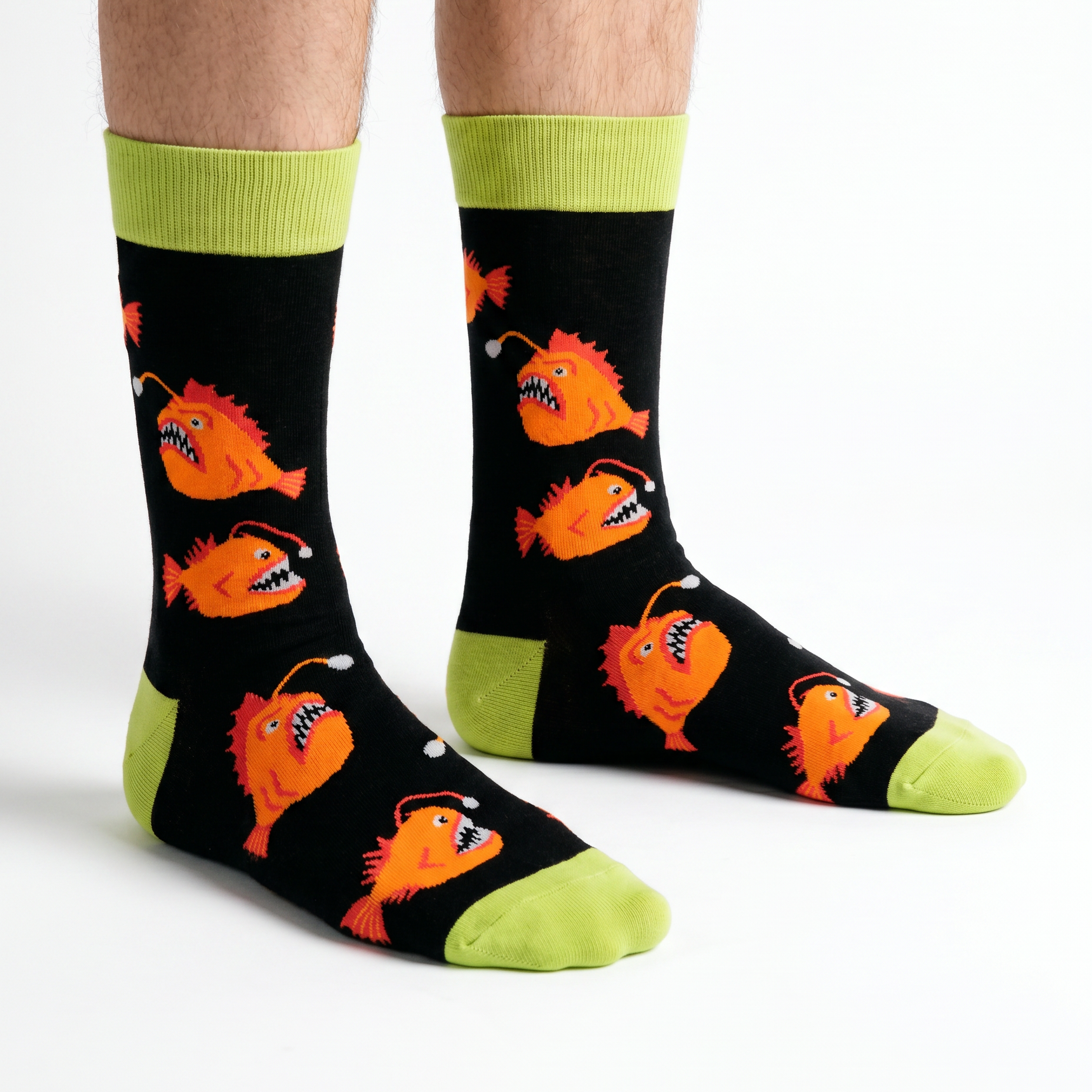Angler Fish Socks - Ankler Fish - Socktopus
