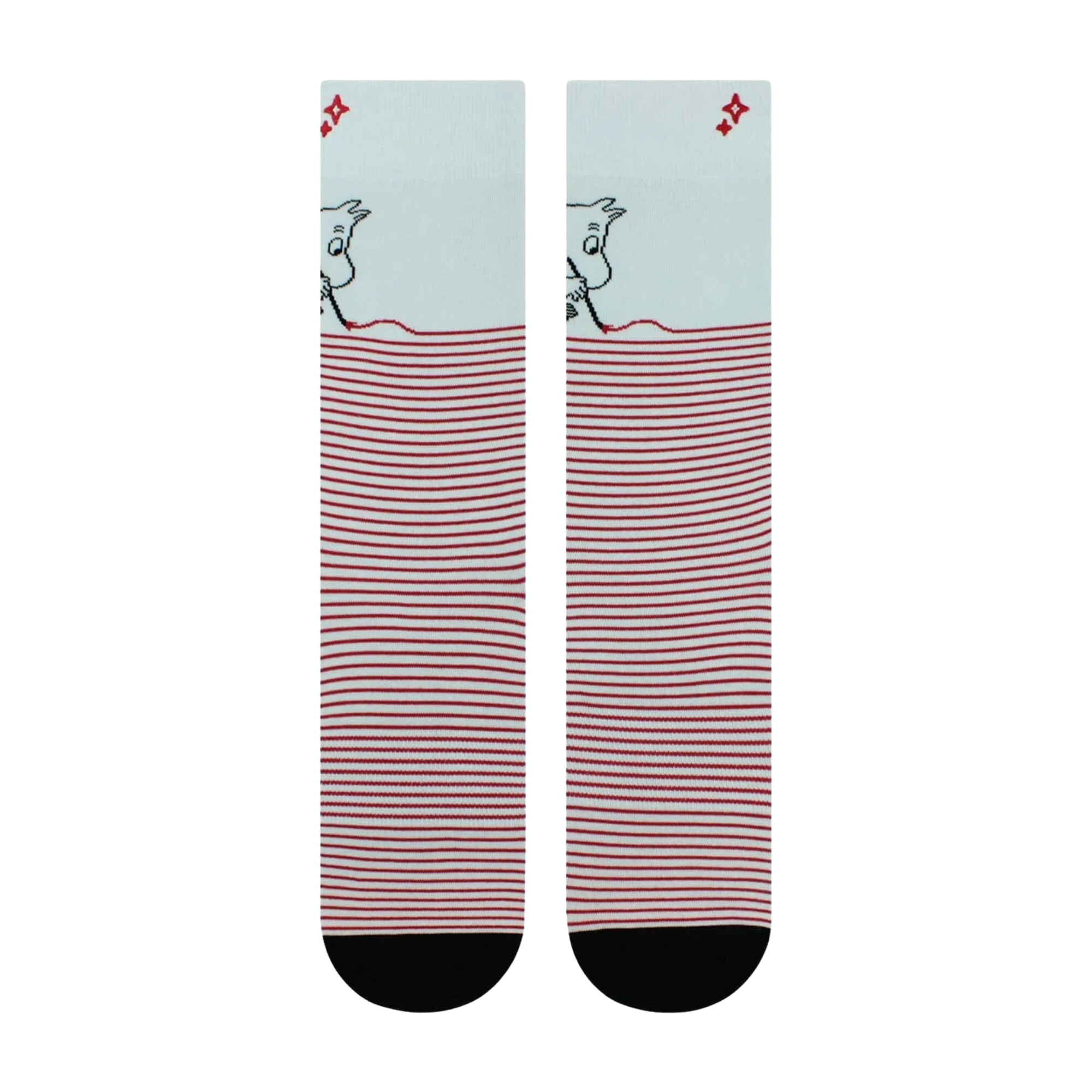 Moomin Paint Stripe Socks