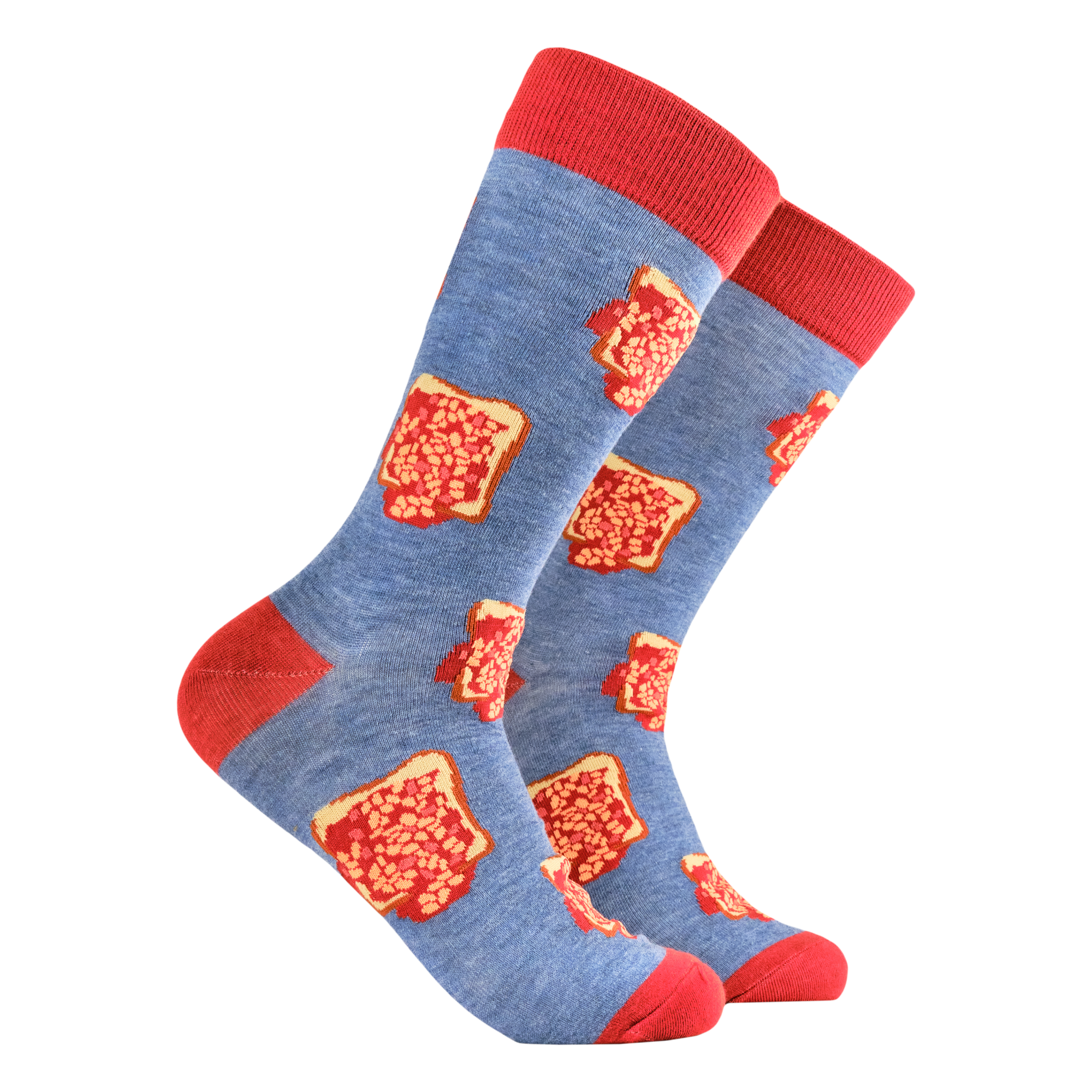 Beans on Toast Socks - Socktopus - Free Shipping over £10