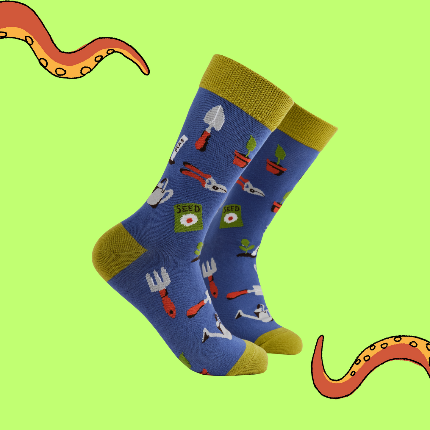 Gardening Socks - Green Toes