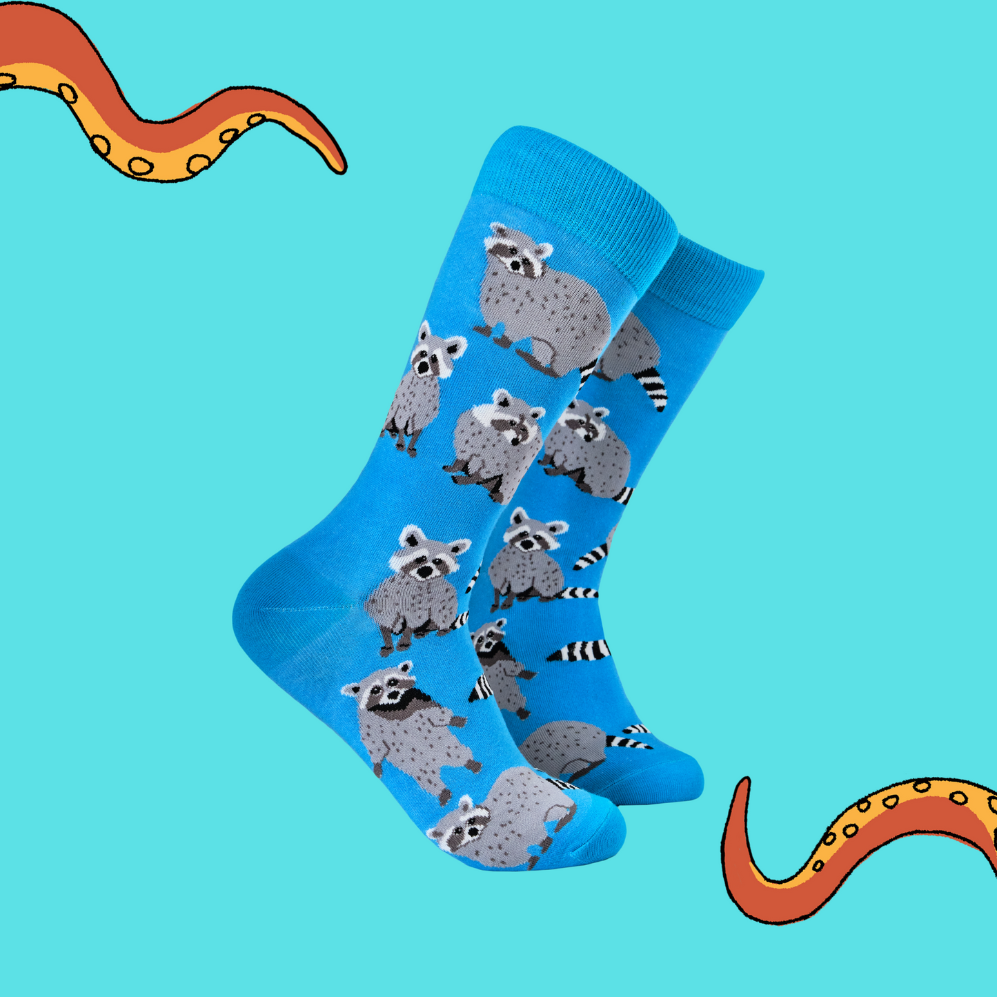 Raccoon Socks - Trash Panda