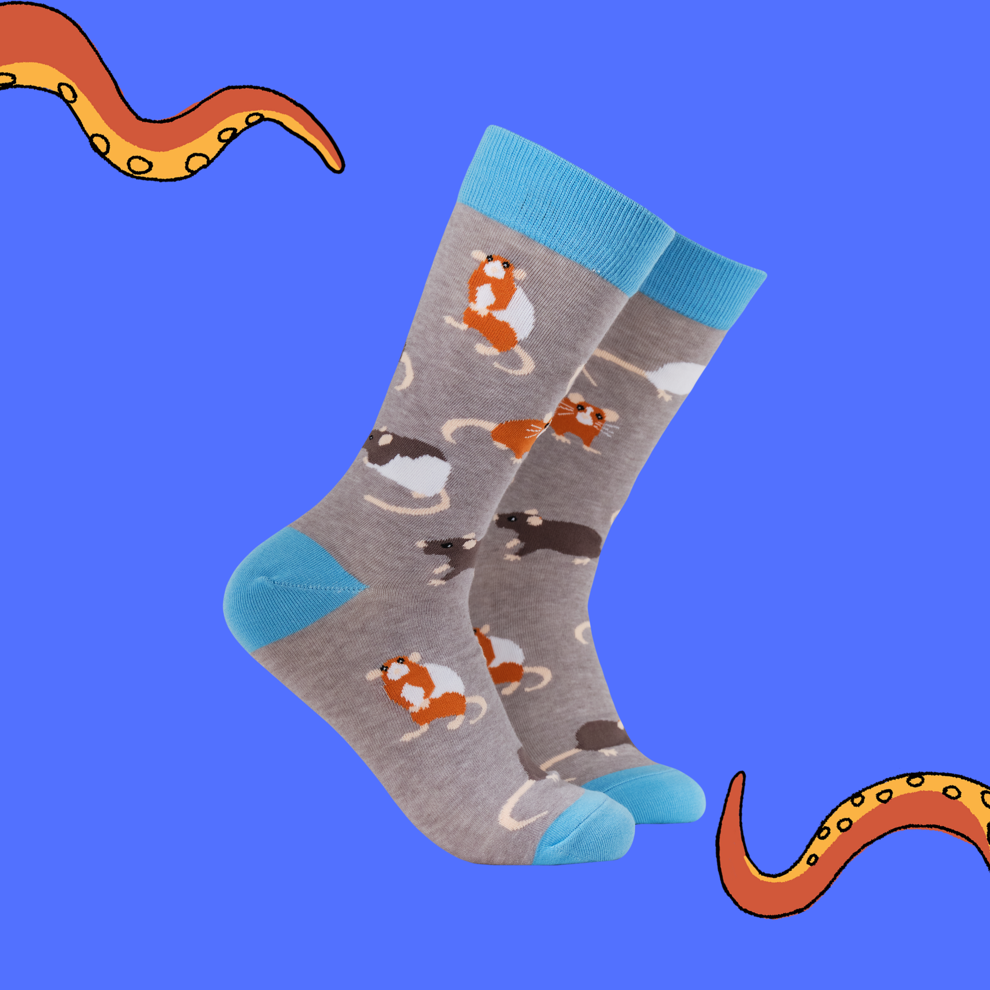 Lab Rats Toe Socks Rat Socks - Squeak! - Socktopus