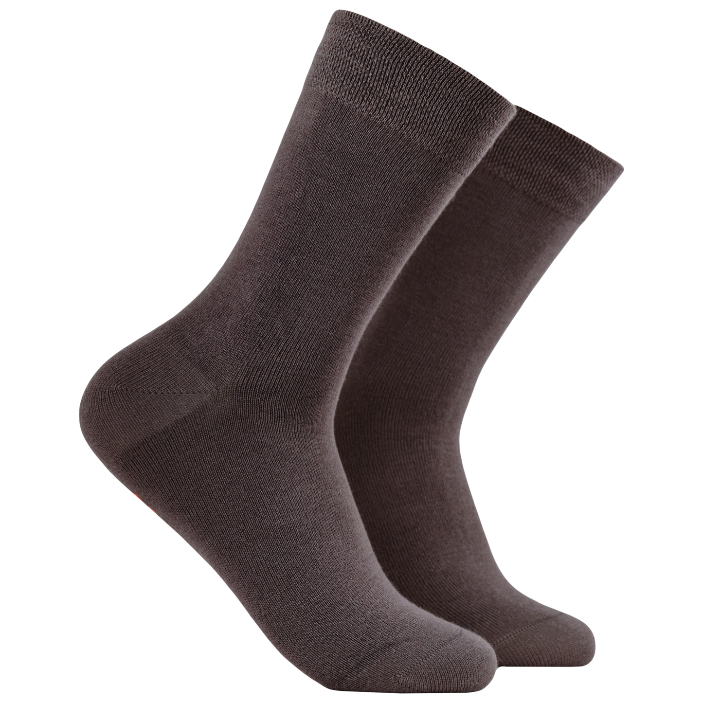 Earl Grey - Bamboo Colours Socks. Solid colour bamboo socks. Grey. 
