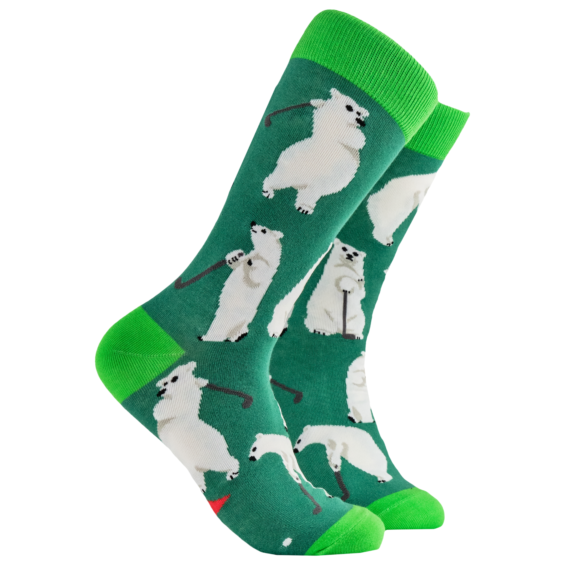 GOLF-BEAR-SOCKS-S2650S0-GREEN-