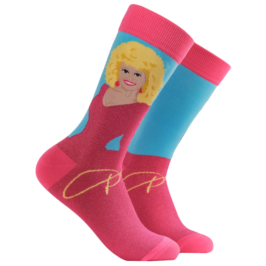 Dolly Parton Socks - Hello Dolly