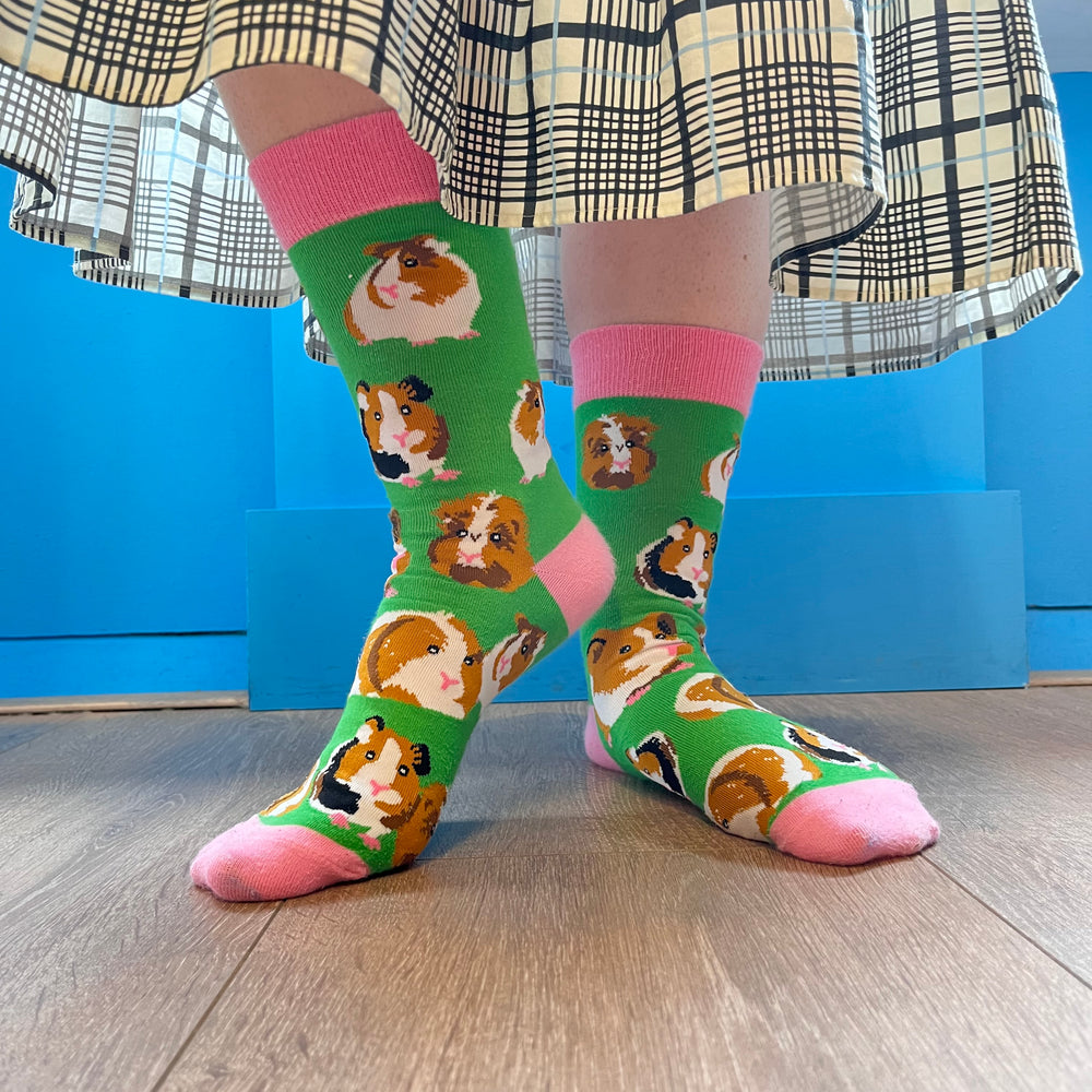 Jess wearing her favourite Soctopus socks. 