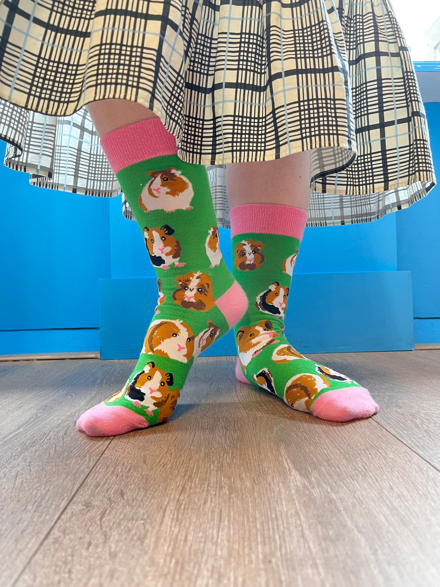 Jess wearing her favourite Soctopus socks. 