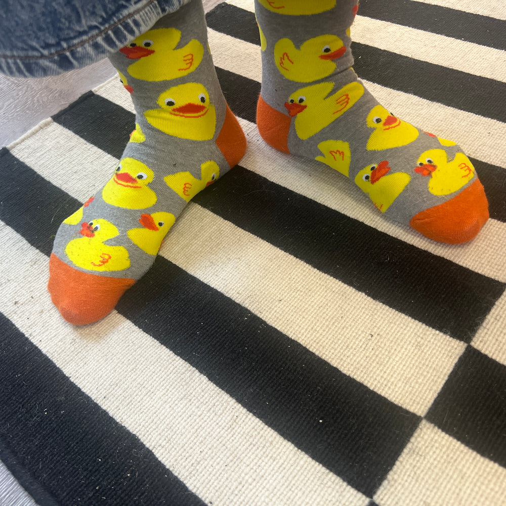 Josie wearing her favourite Soctopus Socks. 