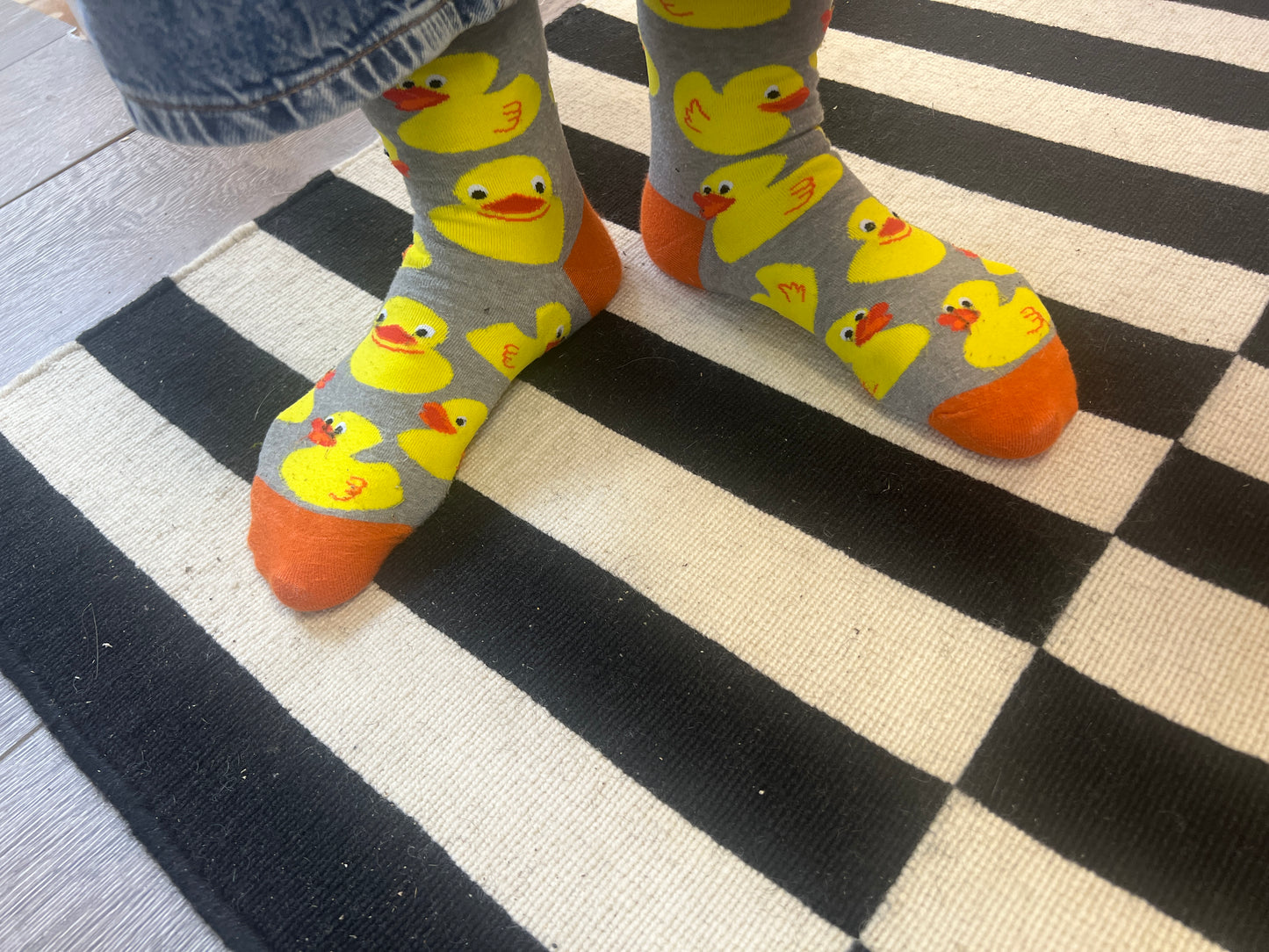 Josie wearing her favourite Soctopus Socks. 