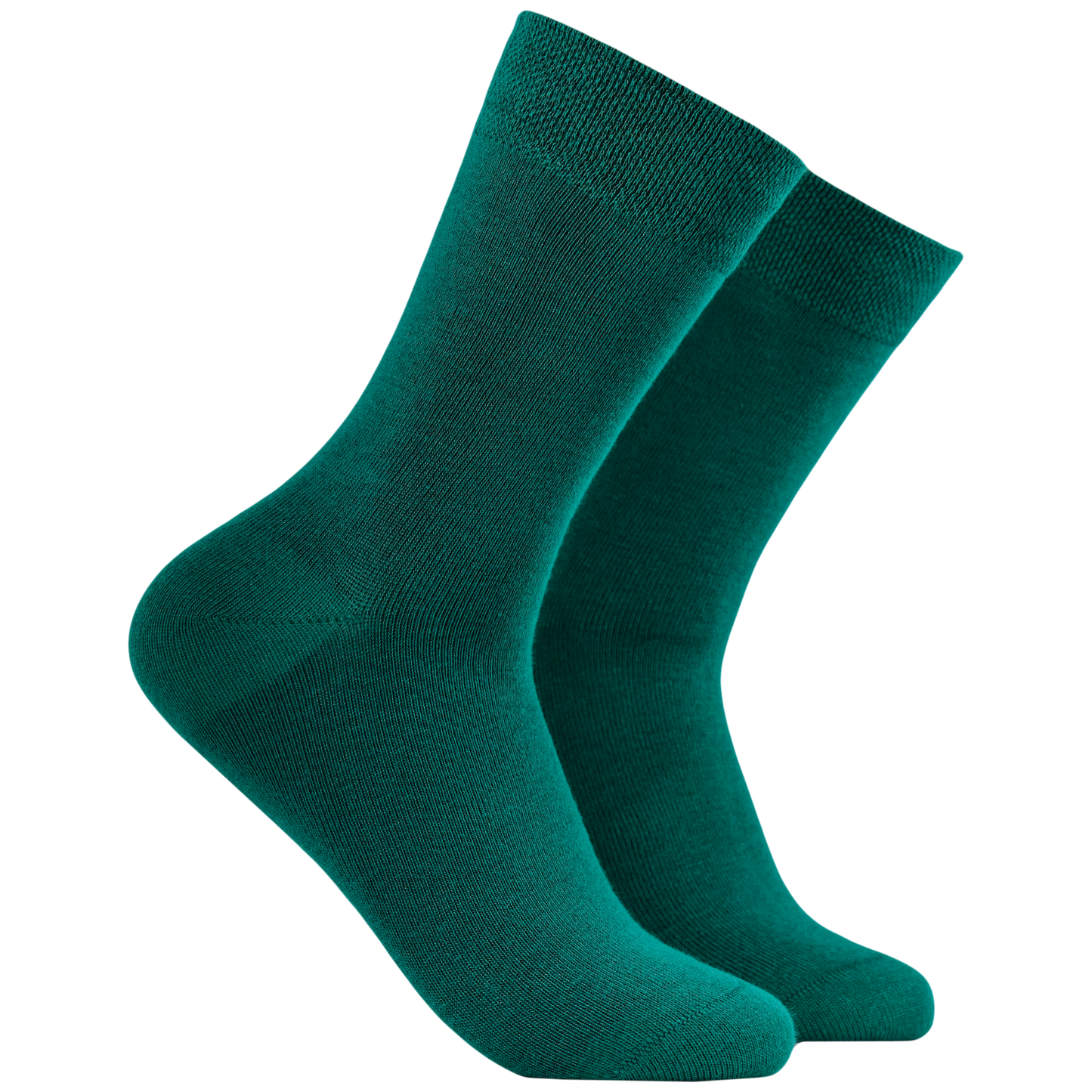 Mint Julep - Bamboo Colours Socks. A pair of solid coloured bamboo socks. Green. 