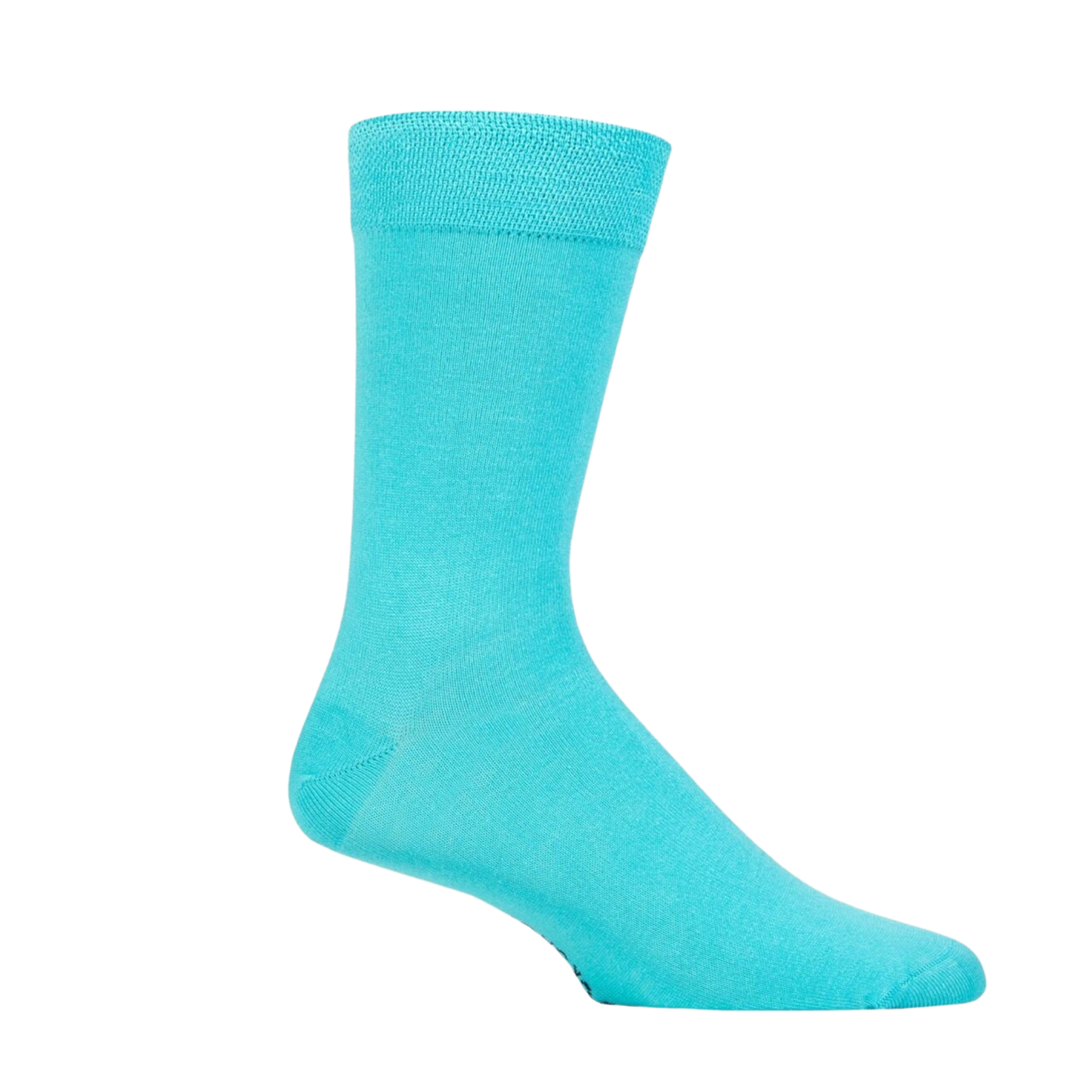 Rainbow Bamboo - Turquoise - Pure Shores. A pair of turquoise bamboo socks.