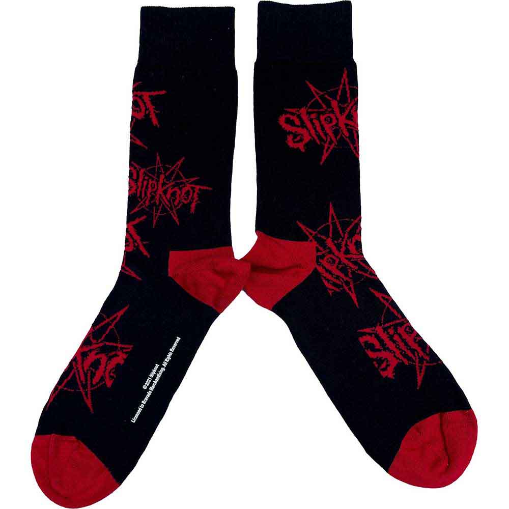Slipknot Logo & Nonagram Socks