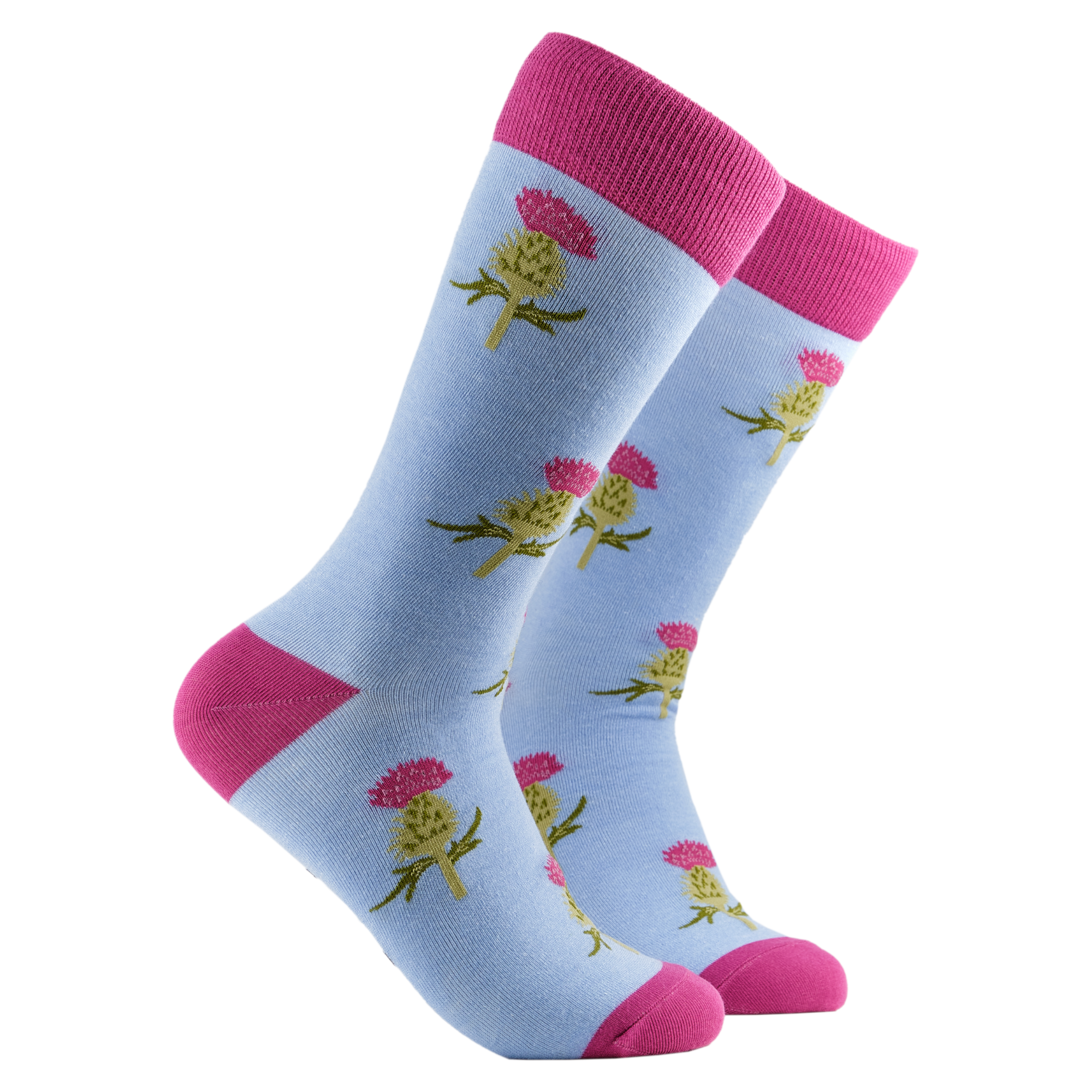 Scottish Socks - Thistles - Socktopus