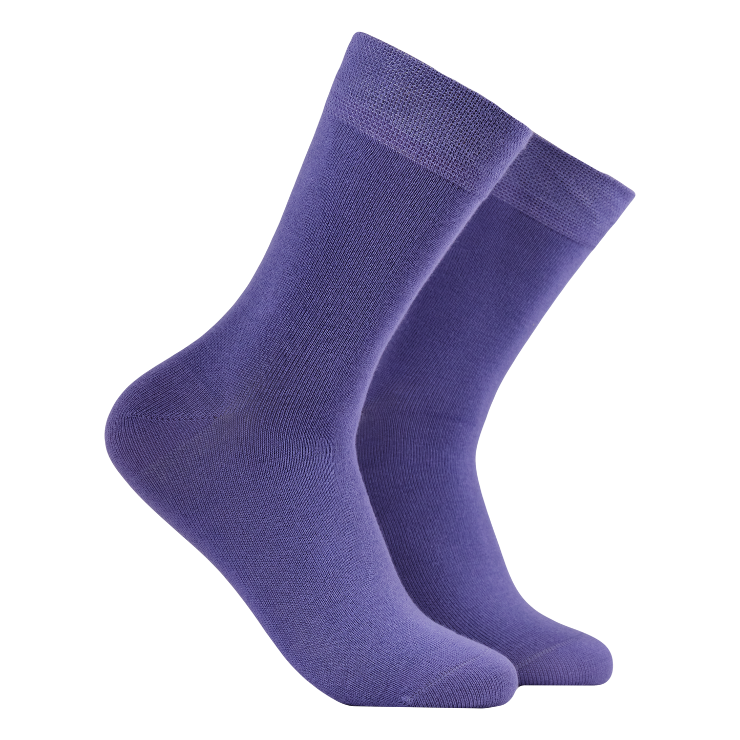 Violet Daiquiri - Bamboo Colours Socks. A pair of solid coloured bamboo socks. Light Purple. 