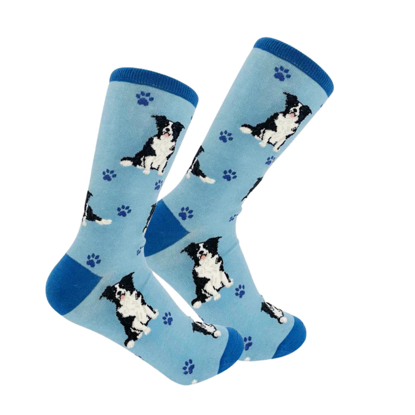 Border Collie Dog Full Body Socks