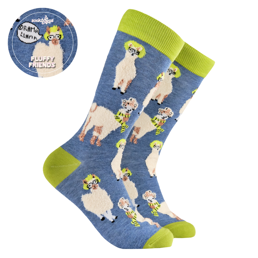 Llama Drama Socks