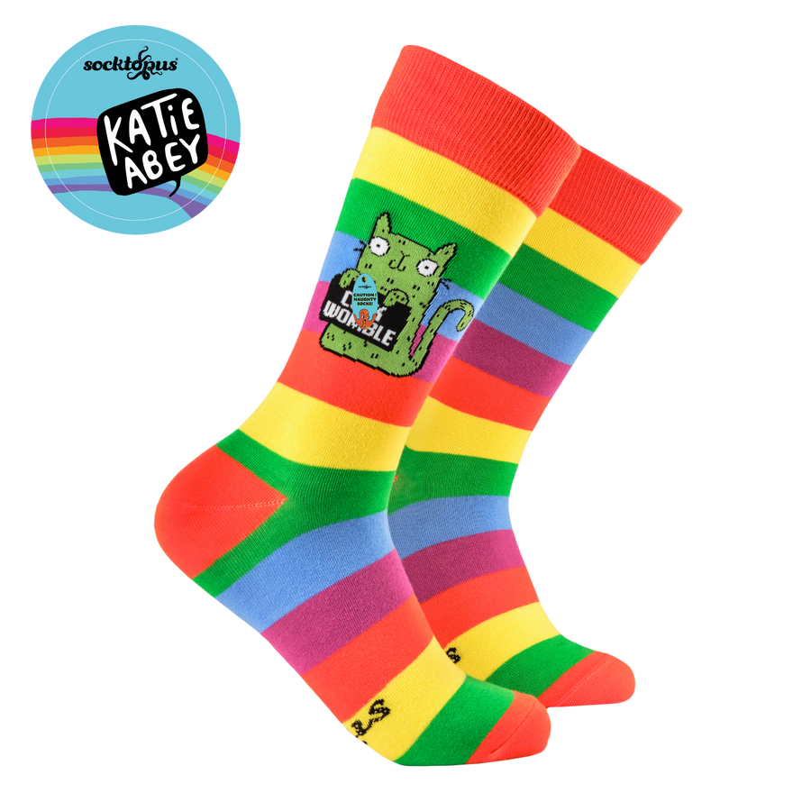C**k Womble Socks - Socktopus X Katie Abey