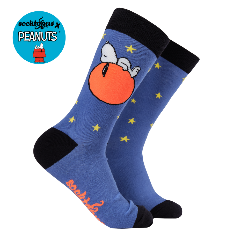 Snoopy Dog Tired Socks - Peanuts