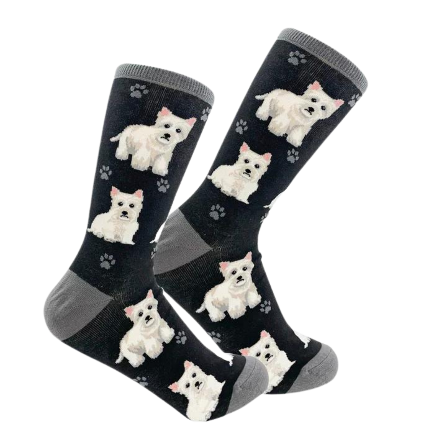 Westie Dog Full Body  Socks